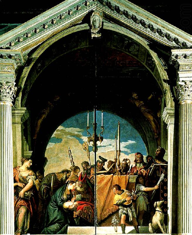 Paolo  Veronese presentation of christ china oil painting image